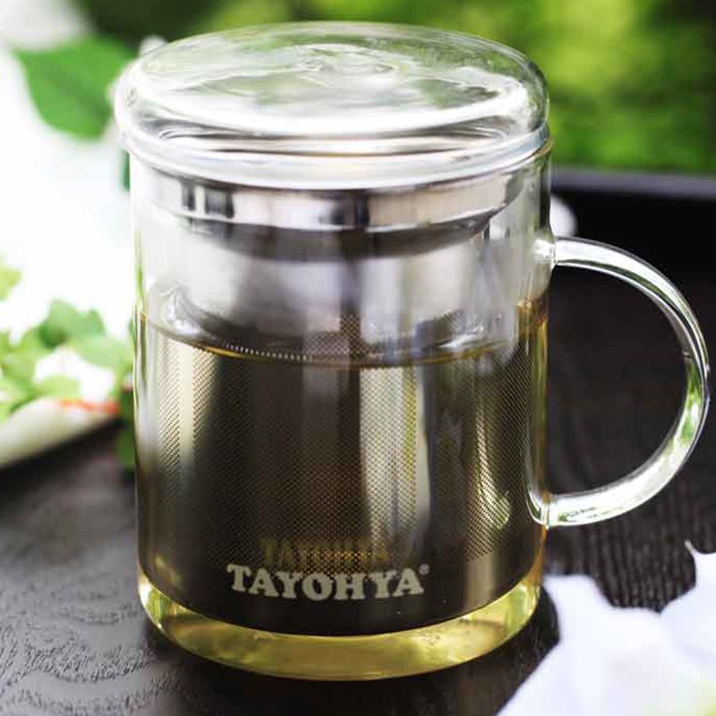 阳光玻璃茶隔杯（400ml）TA110402012DE